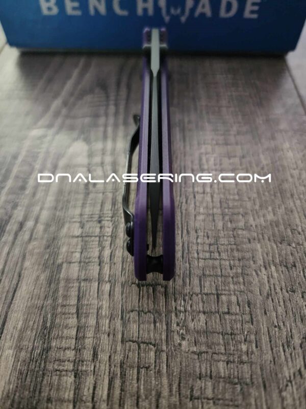 Deep Purple G-10 Radar Scales - Benchmade 940 Osborne Series - Flytanium Gear