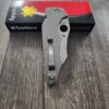 Spyderco YoJumbo - Titanium Knife Scales - Stonewash finish - EDC Gear- Scales only! Knife NOT included