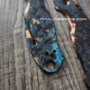 Shipwreck Patina - PM3 Lotus - Copper Scales for Spyderco Paramilitary 3 - Flytanium Gear - Knife Install Optional