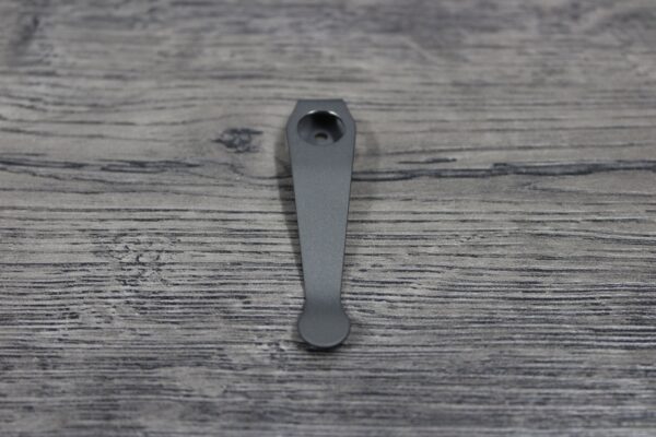 LynchNW Spyderco - Circle Game - Got 'em - Laser Engraved Titanium - Deep Carry Pocket knife Clip - Blacksmith, Satin or Sandwashed Finish