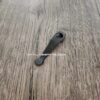 il_fullxfull.5375733653_ish9-1.jpg Spyderco - Topographic - Laser Engraved Titanium - Deep Carry Pocket Knife Clip - Blacksmith, Satin or Sandwashed Finish - Made In USA