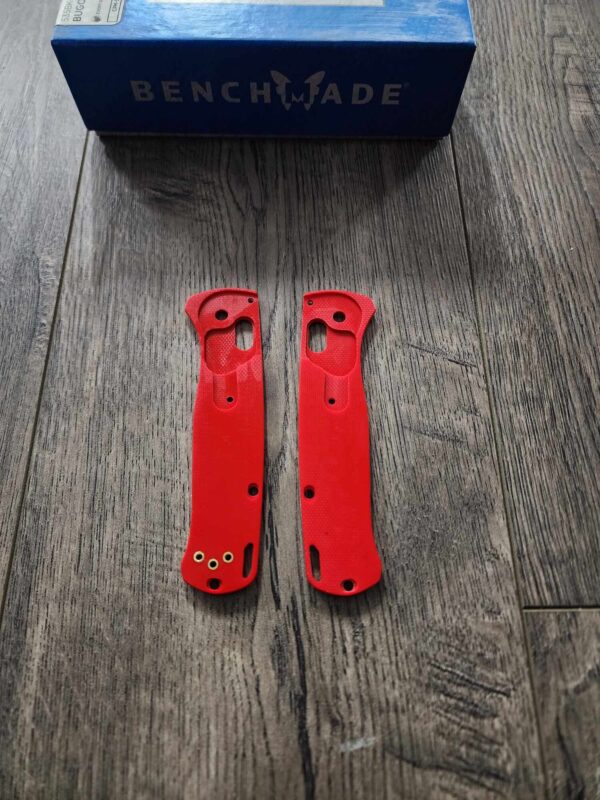 Crossfade G-10 Scales for Benchmade Bugout - Fire Red