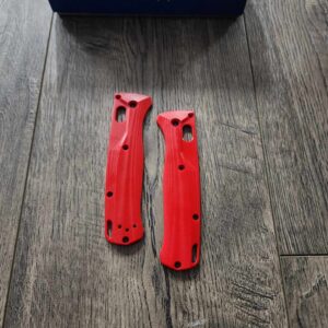 Crossfade G-10 Scales for Benchmade Bugout - Fire Red