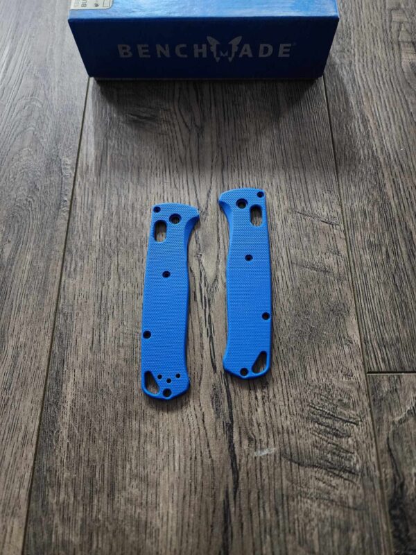 Bugout Classic - G-10 Scales for Benchmade Bugout Knife - Blue - Flytanium Gear