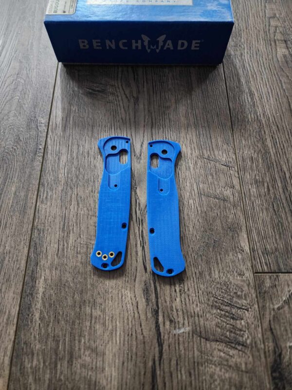 Bugout Classic - G-10 Scales for Benchmade Bugout Knife - Blue - Flytanium Gear