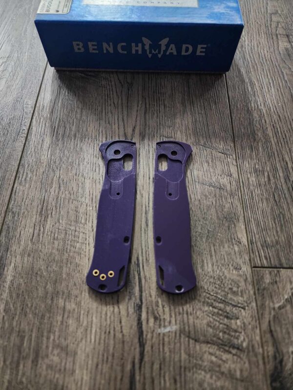 Bugout Crossfade - G-10 Scales for Benchmade Bugout - Purple Haze - Flytanium Gear