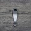 Spyderco - Topographic Map 2.0 - Laser Engraved Titanium - Deep Carry Pocket Knife Clip - Blacksmith, Satin or Sandwashed Finish MADE In USA