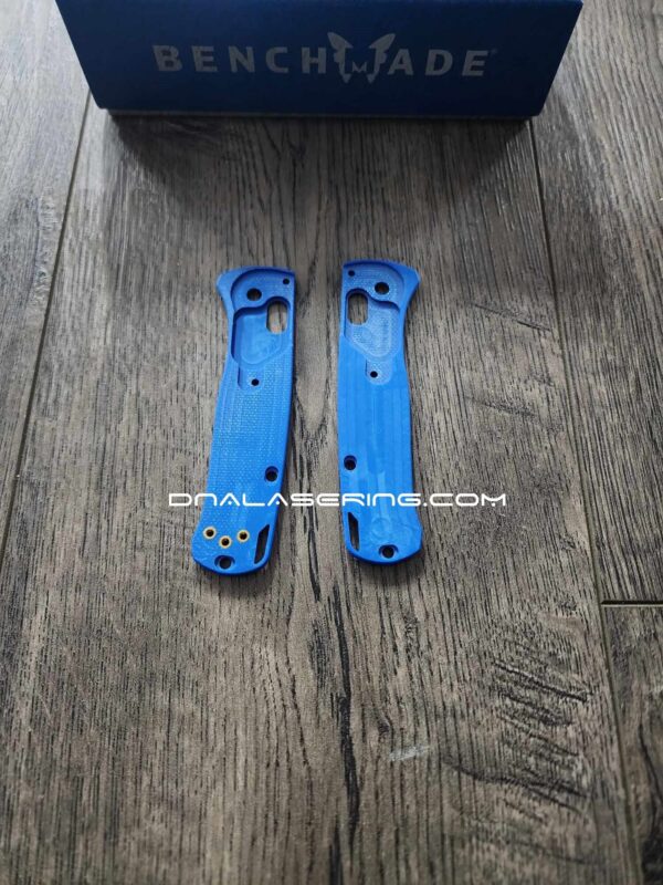 MINI Bugout Crossfade - Blue G-10 Scales - Flytanium Gear