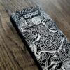 Rechargable Hand Warmer and power bank with Viking / Odin laser engraving