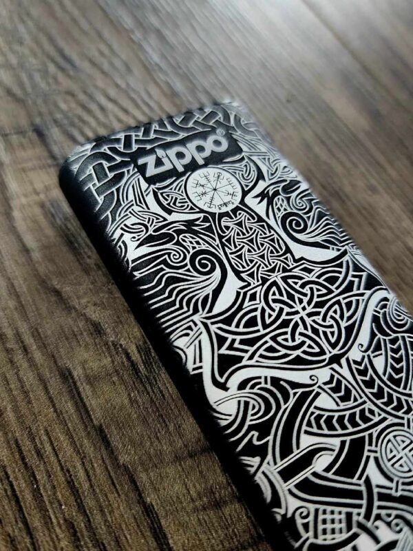 Rechargable Hand Warmer and power bank with Viking / Odin laser engraving