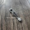 LynchNW Spyderco - Viking Rune - Laser Engraved Titanium - Deep Carry Pocket Knife Clip - Blacksmith, Satin or Sandwashed Finish