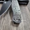 Dama Ladder Pattern - Spyderco PM2 TI - Deep Engraved Titanium PM2 Knife Scales - EDC Gear - Knife & Hardware Optional Flytanium Gear