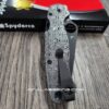 Dama Ladder Pattern - Spyderco PM2 TI - Deep Engraved Titanium PM2 Knife Scales - EDC Gear - Knife & Hardware Optional Flytanium Gear