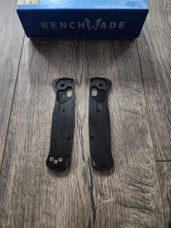 Benchmade Bugout Crossfade - Black G-10 Scales - Flytanium Gear