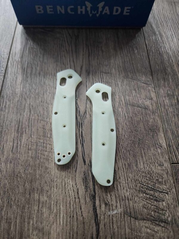 MINI Osborne 945 - Jade Natural G-10 Scales for Benchmade Mini Osborne 945 - Flytanium Gear