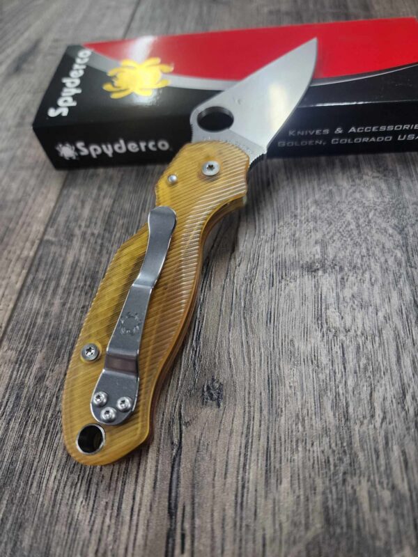 Ultem Limited Edition Lotus Scales for Spyderco Para 3 - MADE IN USA - Flytanium gear - Edc Gear