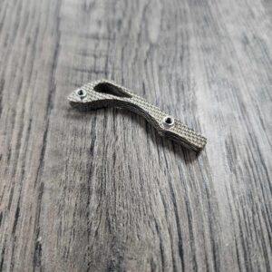 Benchmade MINI Bugout - Green Canvas Micarta - Backspacer - Flytanium Gear