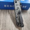 Dama Ladder Pattern - Fiber Laser Engraved - Benchmade Bugout Crossfade 535 - Black DLC Titanium Knife Scales - Flytanium Gear - Scales Only