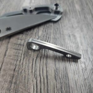 Titanium Backspacer - PM2 Spyderco Flytanium - Knife not included