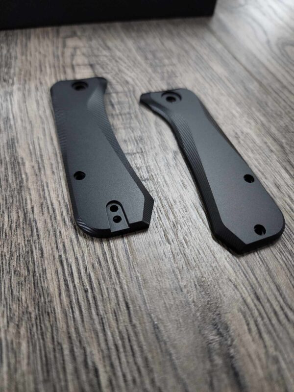 WE Banter Groove Black Titanium Scales for WE Banter Knife