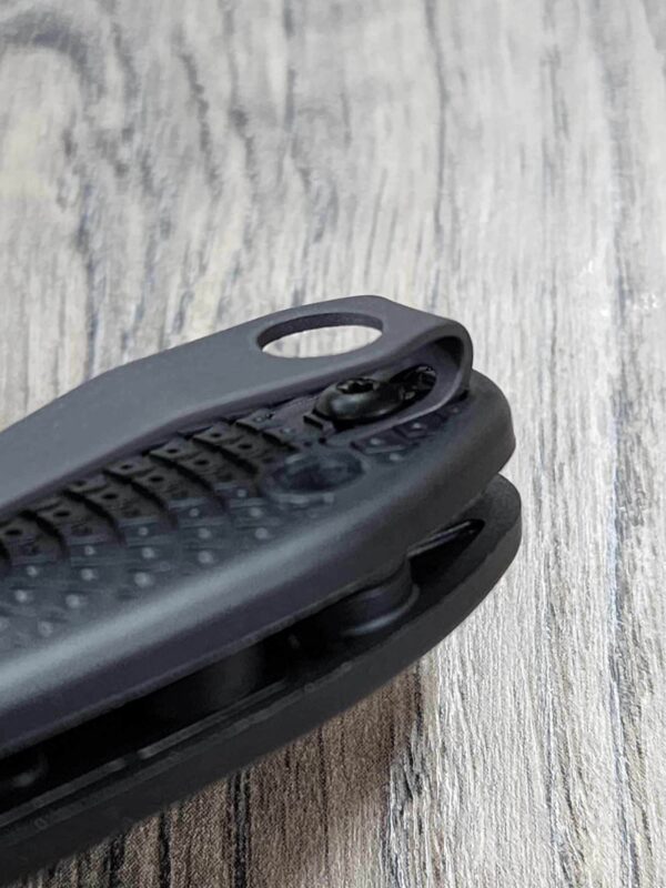 Spyderco WIRE Clip - Viking Rune - Laser Engraved Titanium -Deep Carry Pocket Knife Clip - Blacksmith, Satin or Stonewash Finish Made In USA