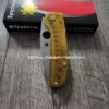 Ultem Lotus Scales - Spyderco Shaman - MADE IN USA - Flytanium Gear *Optional Knife Install*