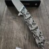 Skulls - Ruike P801 - Fiber Laser Deep Engraved - EDC Gear - Complete Knife