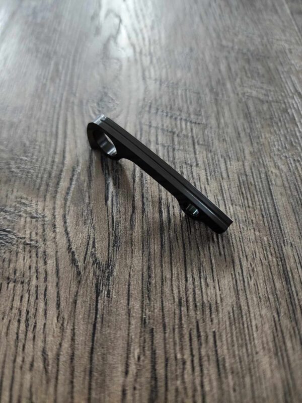 Titanium Backspacer - Black TI - Spyderco Paramilitary 2 - PM2 - Flytanium Gear