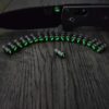 Benchmade - GREEN Glow - Titanium Thumb Stud - Satin Finish with GREEN Glow - Flytanium Gear