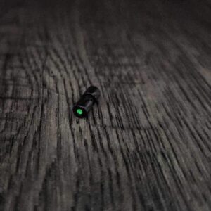 Tactile Knife Co. Rockwall Thumbstud  - Green Glow - Thumb Stud - Black - Green Glow - EDC