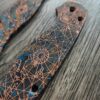 Shipwreck Patina - Goonies Map - Spyderco PM2 - Laser Engraved Copper Knife Scales -*Scales/Handles Only*