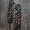 Shipwrecked Patina Spyderco Smock Copper Scales - KNIFE NOT INCLUDED - Scales / handles only