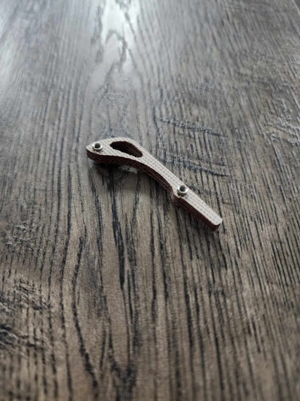 Benchmade Bugout - Natural Canvas Micarta - Backspacer - Flytanium Gear