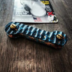 Shipwrecked Copper KeyBar - EDC KeyBar - Forced shipwrecked patina