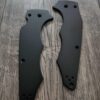 YoJUMBO! Black Titanium Scale for Spyderco YoJumbo Knife - EDC