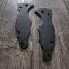 YoJimbo 2  Black Titanium Scales for the Spyderco Yojimbo 2 Knife