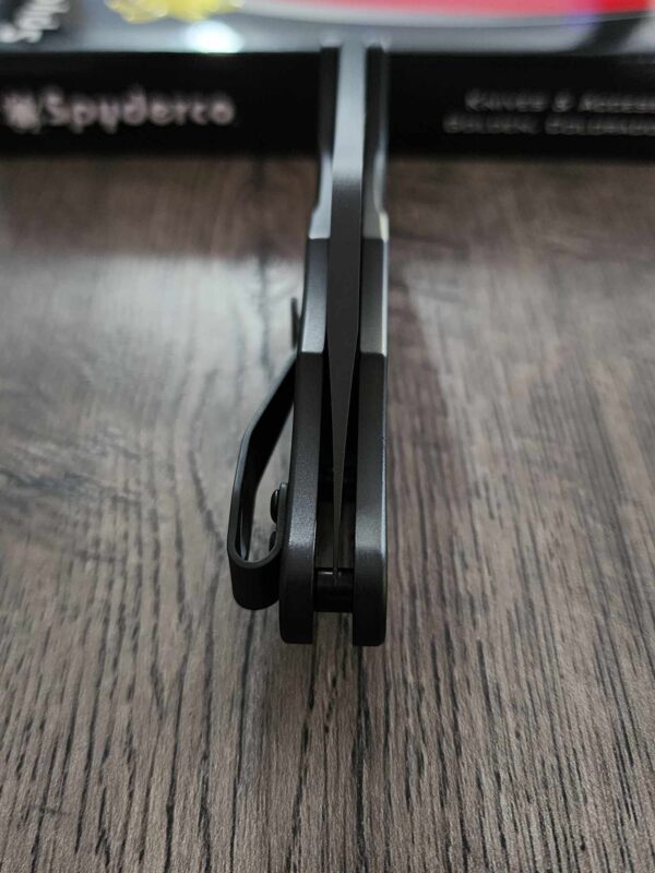 Yojimbo 2 Black Out! Black Titanium scales with DLC Black CPM S30V Blade AND Blacksmith Deep Carry LynchNW Pocket clip