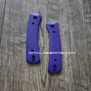 Deep Purple G-10 Moonlight Scales for Knafs Lander - Flytanium Gear - EDC