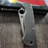 Spyderco PM2 Complete Knife-Titanium Scales - Titanium Hardware - Titanium Clip - Titanium backspacer - Phosphor washers- S45VN Blade Steel