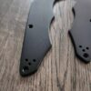 YoJUMBO! Black Titanium Scale for Spyderco YoJumbo Knife - EDC