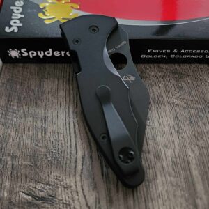 Yojimbo 2 Black Out! Black Titanium scales with DLC Black CPM S30V Blade AND Blacksmith Deep Carry LynchNW Pocket clip