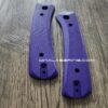 Deep Purple G-10 Moonlight Scales for Knafs Lander - Flytanium Gear - EDC