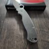 Spyderco PM2 Complete Knife-Titanium Scales - Titanium Hardware - Titanium Clip - Titanium backspacer - Phosphor washers- S45VN Blade Steel