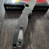 Spyderco PM2 Complete Knife-Titanium Scales - Titanium Hardware - Titanium Clip - Titanium backspacer - Phosphor washers- S45VN Blade Steel