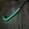 PM2 GLOW Electric Green Backspacer 3D printed PLA - EDC - Glow - Edc Gear - Electric Green - Knife Not  Included!!