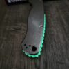 PM2 GLOW Electric Green Backspacer 3D printed PLA - EDC - Glow - Edc Gear - Electric Green - Knife Not  Included!!