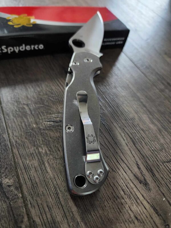 NEW DESIGN Titanium PM2 - Spyderco Paramilitary 2 Scales - Stonewash Finish - Or Sandblast Upgrade - Hardware & Knife Optional - EDC Gear