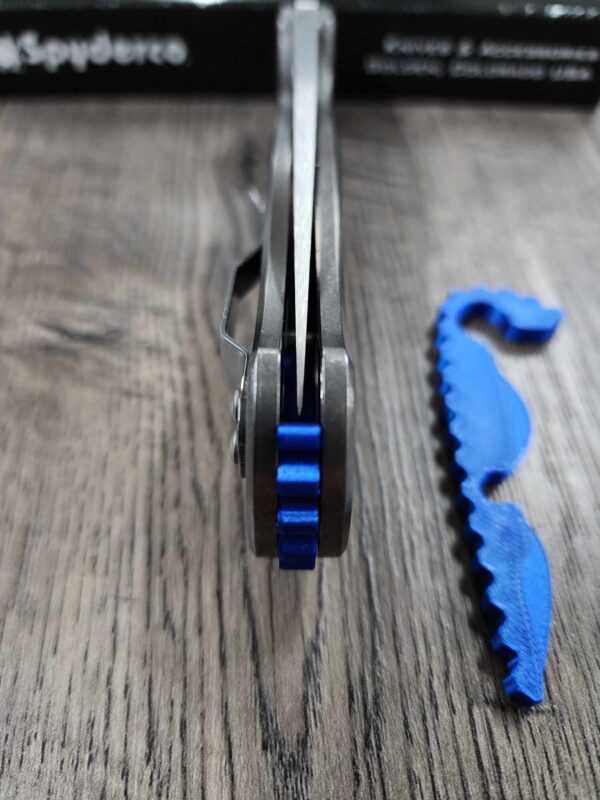 PM2 Blue Backspacer 3D printed - EDC - Edc Gear - Knife Not  Included!!