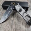 Michael Myers - Just the Tip - Ruike P801 Black - Fiber Laser Engraved - EDC Gear - Complete Knife