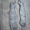 il_fullxfull.6359403191_mg0k.jpg Great Waves - Spyderco PM2 TI - Fiber Laser Deep Engraved - PM2 Titanium Knife Scales Flytanium Gear - Knife & Hardware Optional